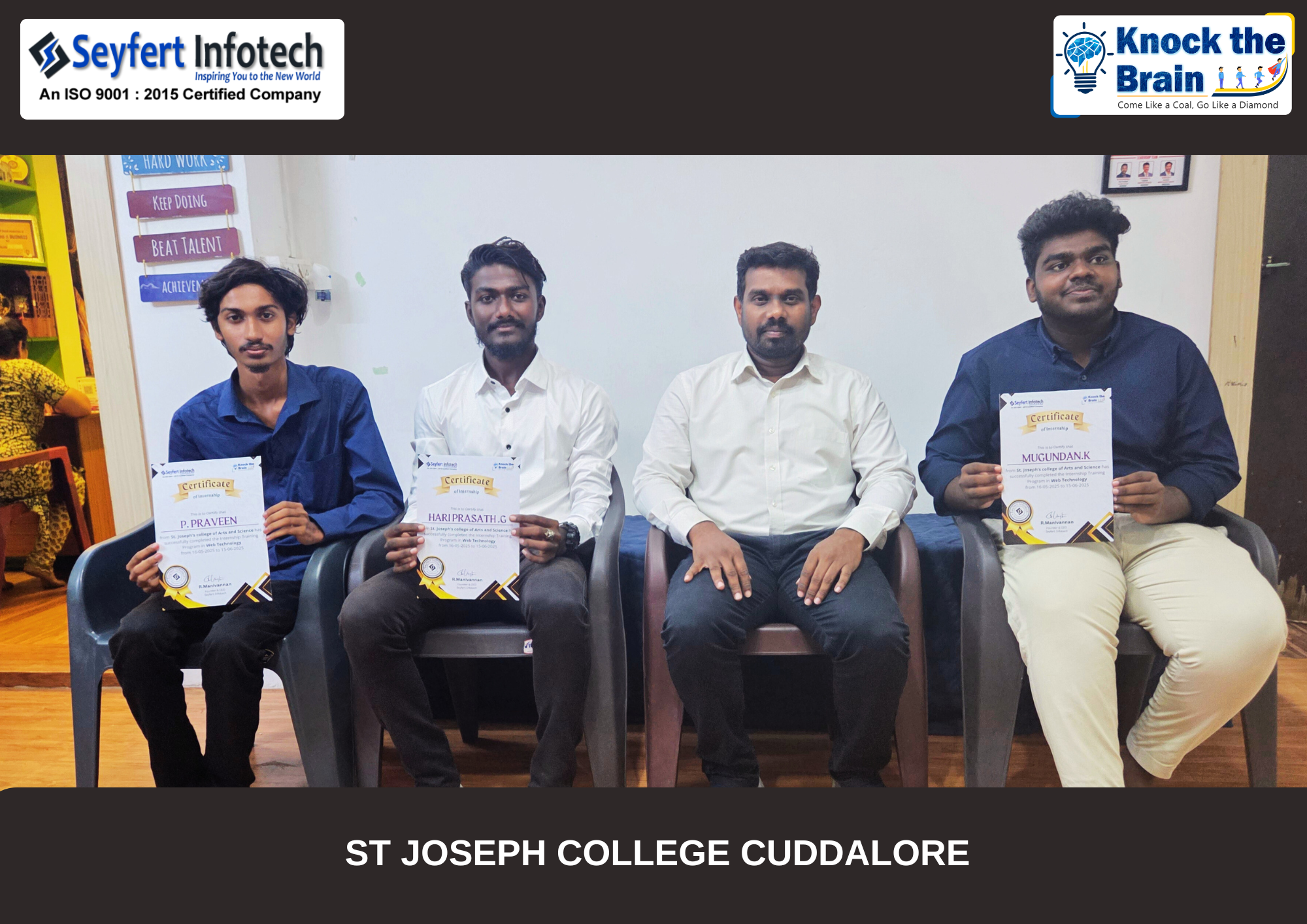 Student participation and progress celebration