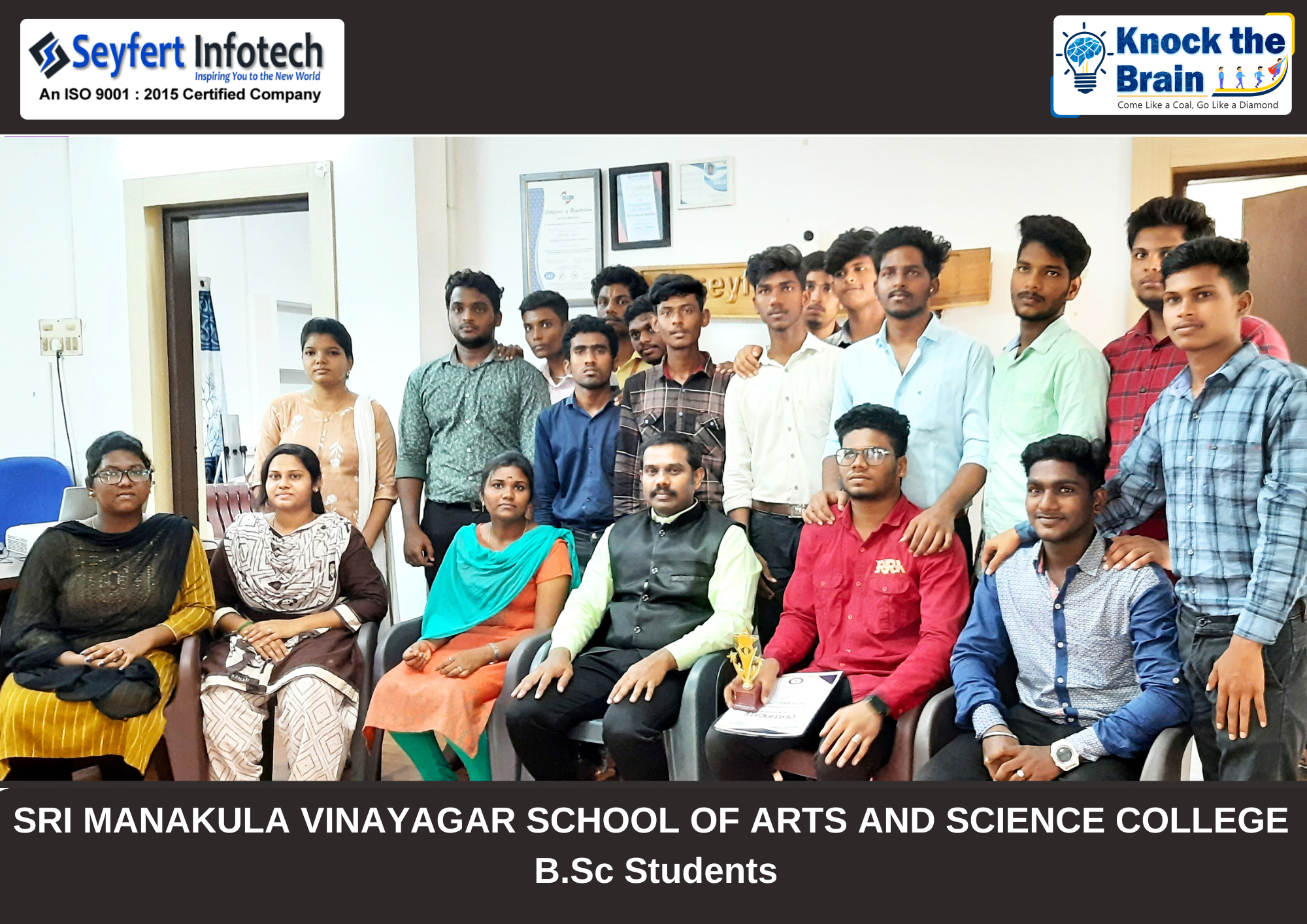 Students building practical technology skills at Knock The Brain