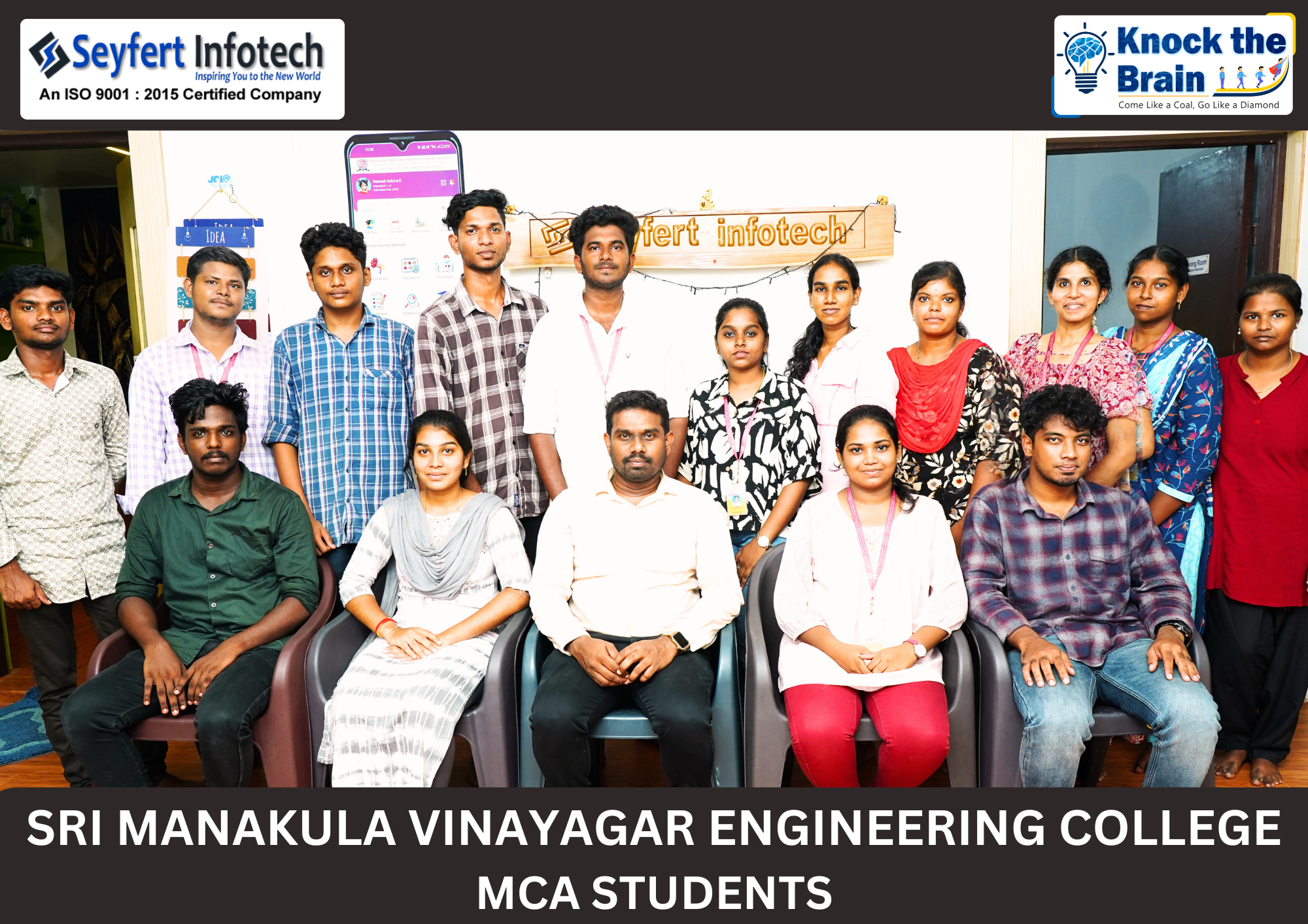 Real world internship training and teamwork in Pondicherry